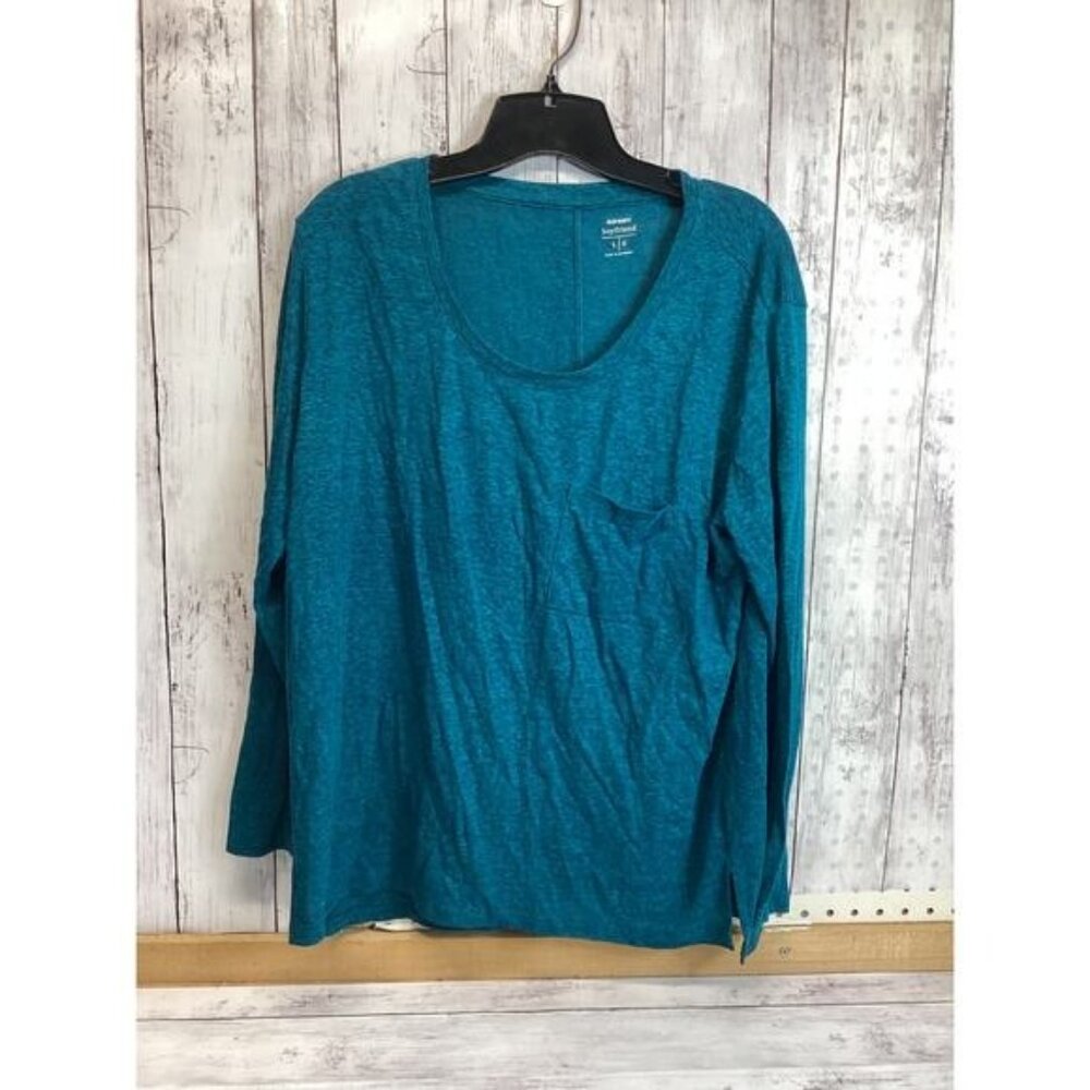 Acubi mermaidcore fAIRYCORE Old Navy Women's Long Sleeve Large Blue